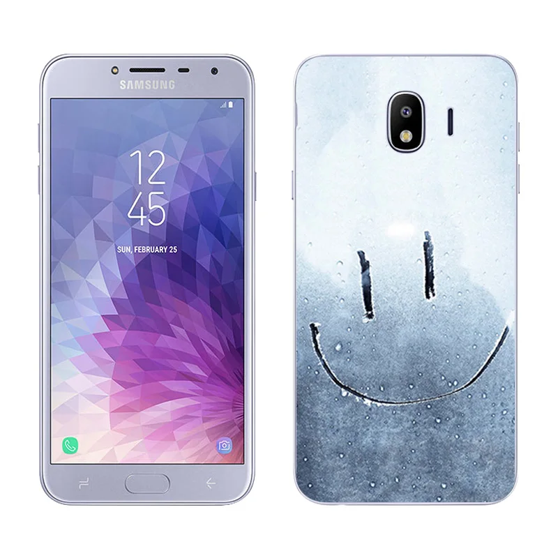 Чехол для samsung Galaxy J4 EU чехол s Мягкий ТПУ силиконовый чехол с рисунком бобы для J400 SM-J400F чехол для телефона s Матовый чехол