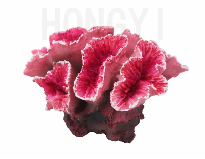 

Pink simulation coral fish tank decorative coral rockery aquarium landscaping waterscape set decoration