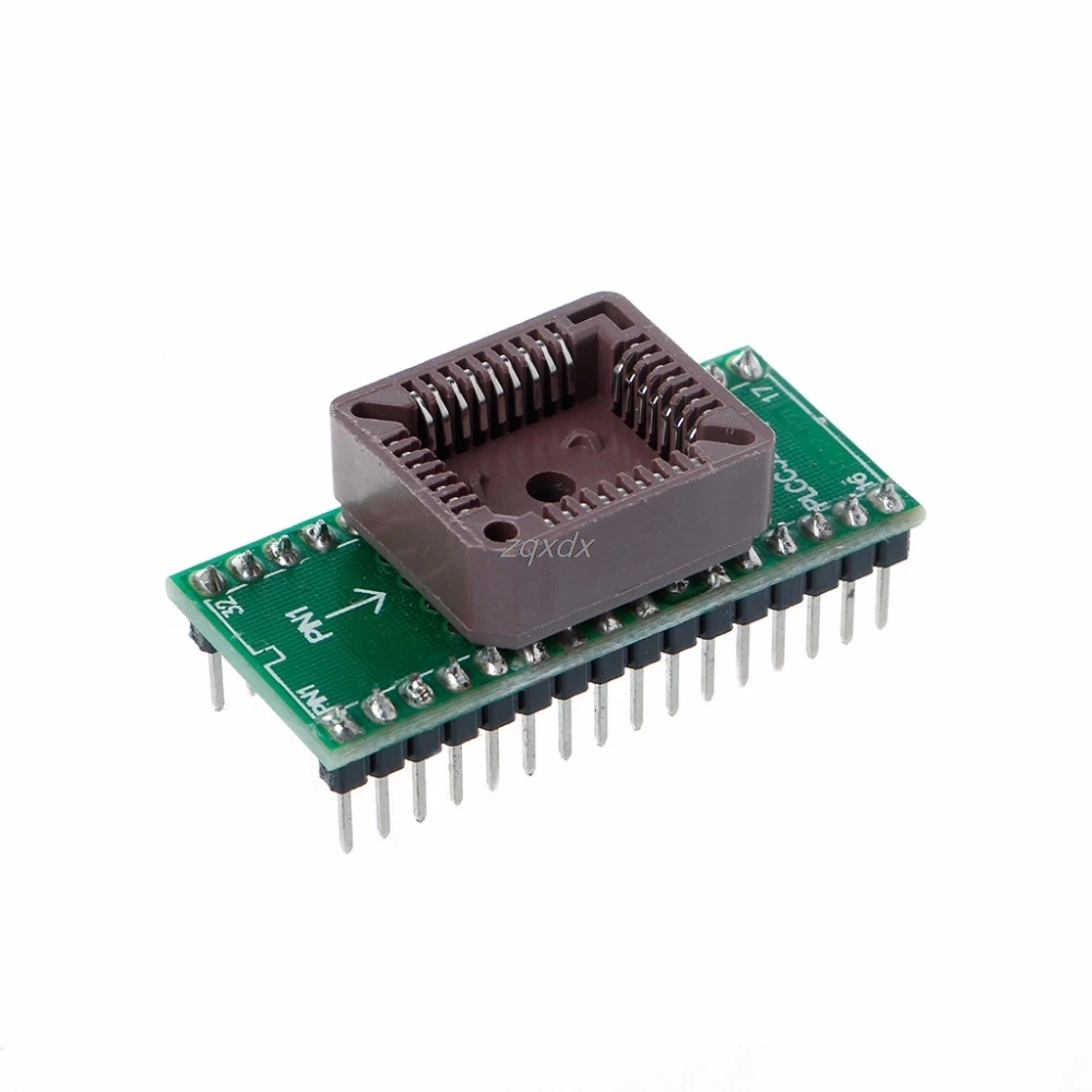 PLCC32 to DIP32 Programmer IC Adapter Test Socket For MCU Seat Module Whosale&ampDropship | Компьютеры и офис