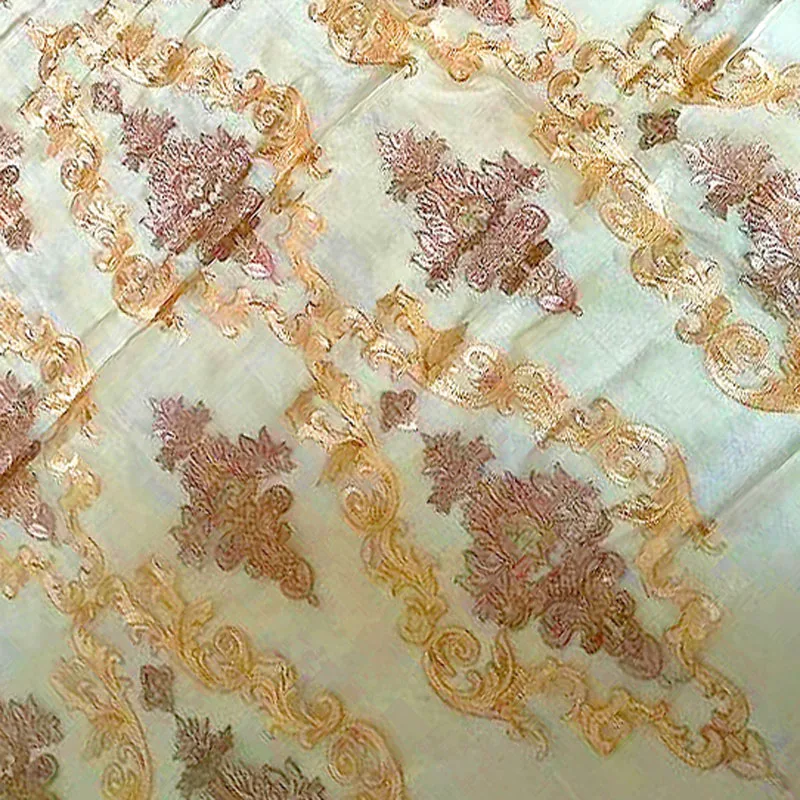 Шторы из органзы тюль золотистые греческие шторы домашние декоративные