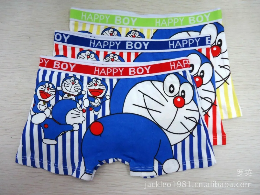 

6pcs/lot 2014 new fashion boys panties male child underwear lovely cartoon boys boxers