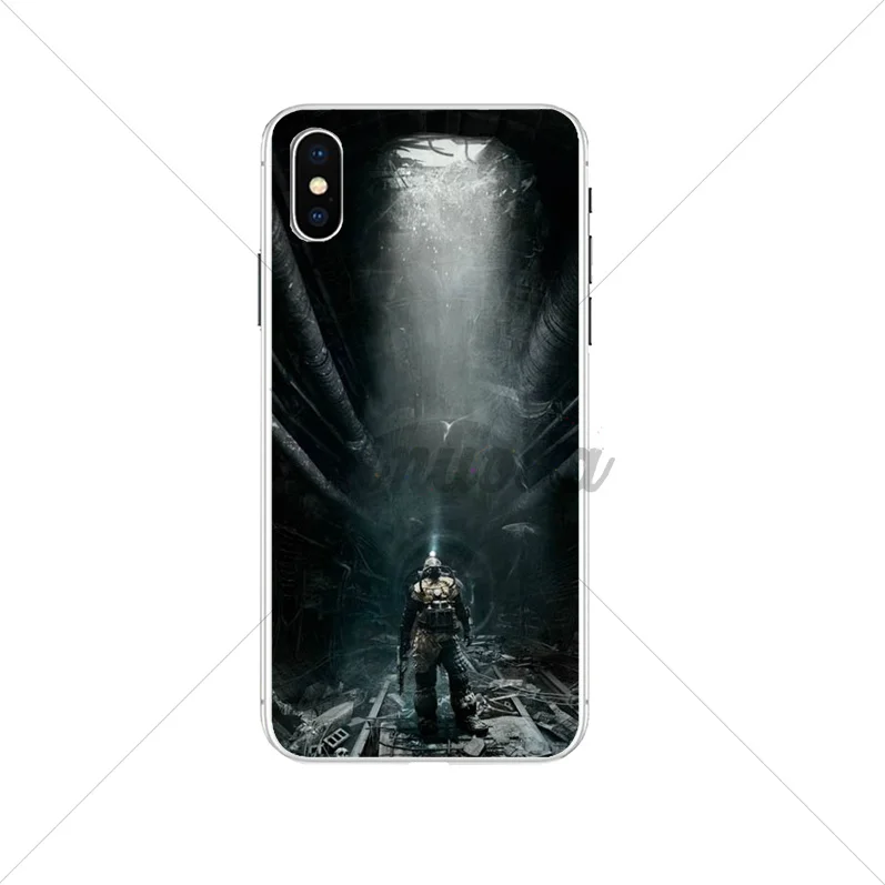 Yinuoda Метро 2033 DIY чехол для телефона Apple iPhone 7 6 6S плюс 8 х XS Макс 5 5S SE XR мобильных