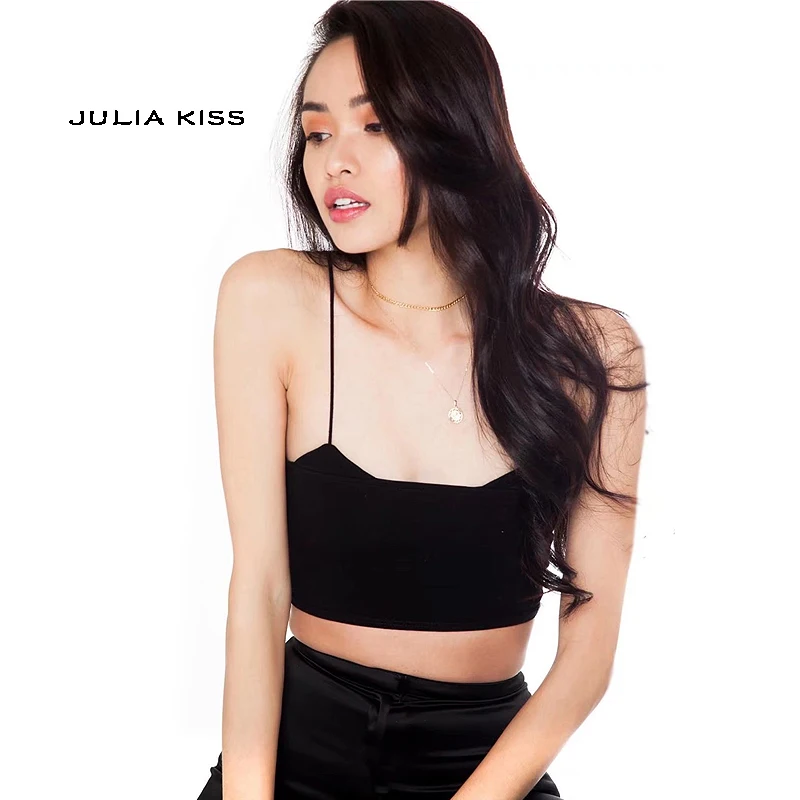 Женский укороченный топ с V-образным вырезом и кошачьими ушками | Женская одежда