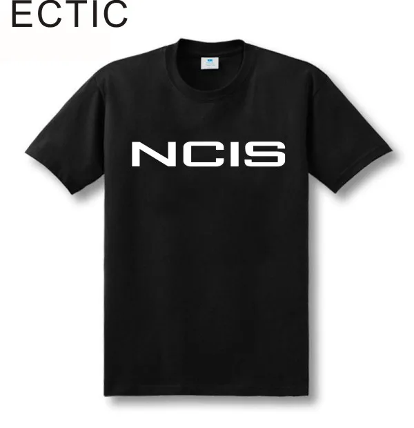 Футболка с логотипом ECTIC NCIS Мужская футболка коротким рукавом большого