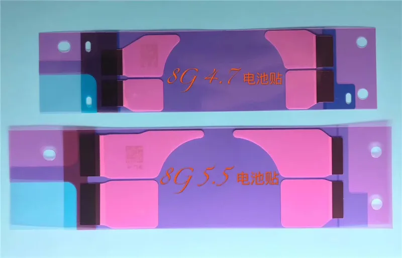 100 шт./лот для iphone X клейкая лента корпуса аккумулятора iPhone 5s/5c 6 6s Plus 7 8 запасная