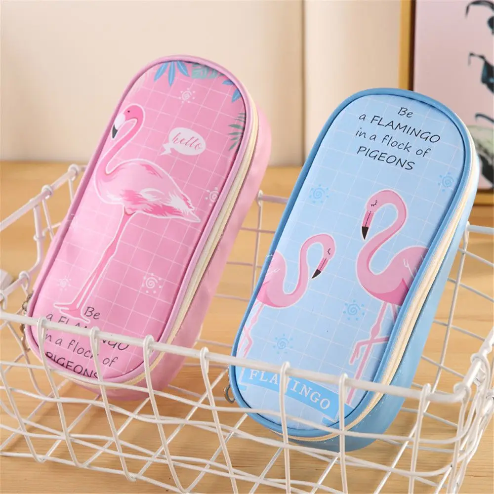 1 шт. милый чехол ручка с фламинго Kawaii канцелярские принадлежности Papeleria детский