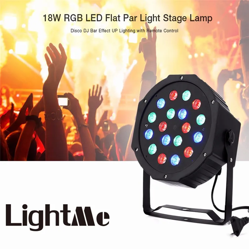 Премиум светодиодные огни этапе 18 Вт RGB LED Телевизор с номинальной свет этап лампы