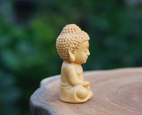 Деревянные бусины резные Будды подвеска Mala Beads браслет Japa Ювелирная фурнитура