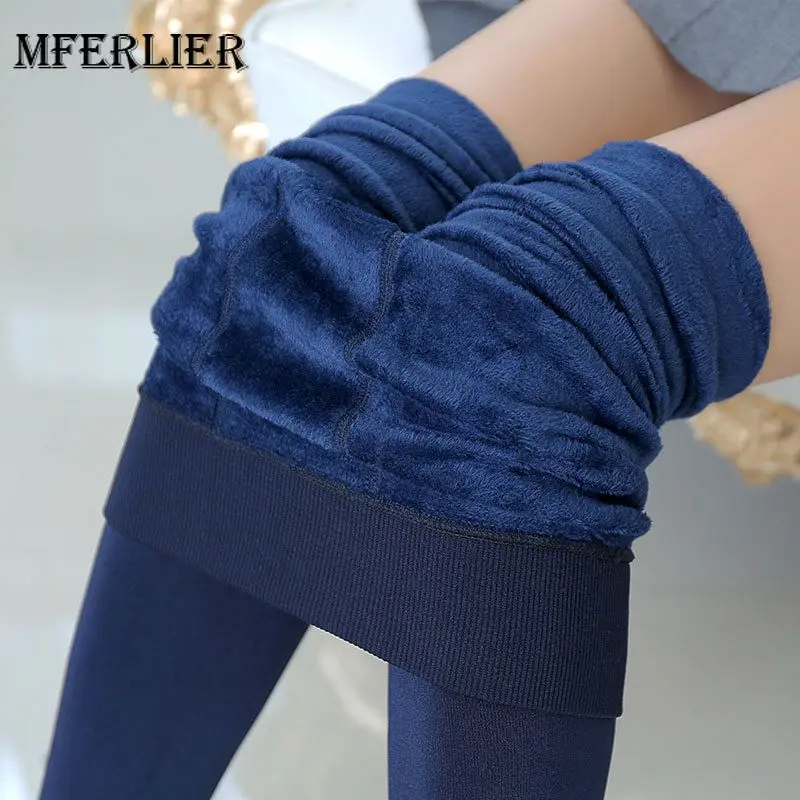 Mferlier Mori Girl/зимние женские леггинсы теплые брюки однотонные серые черные винно
