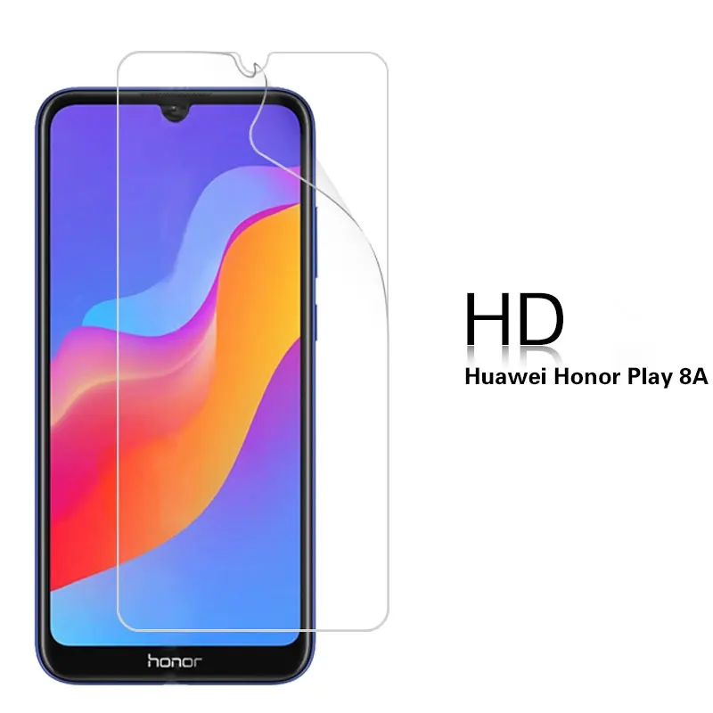 HD прозрачная глянцевая пленка для Huawei Enjoy 9 Honor Play 8A V20 Nova 4 P Smart Y7 Pro 2019 Антибликовая