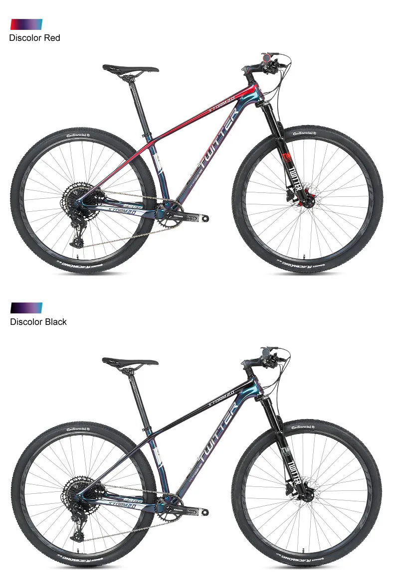 Твиттер карбоновый MTB 29 27,5 er Storm2.0 горный велосипед SX 12 Скоростей Обесцвеченный XC для внедорожного велосипеда внутренний кабель лак ESP