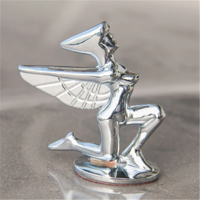 

Car Standing Hood Bonnet Goddess Shape Emblem Decals For Cadillac Fiat Honda Mitsubishi Suzuki Auto Universal Decoration Styling