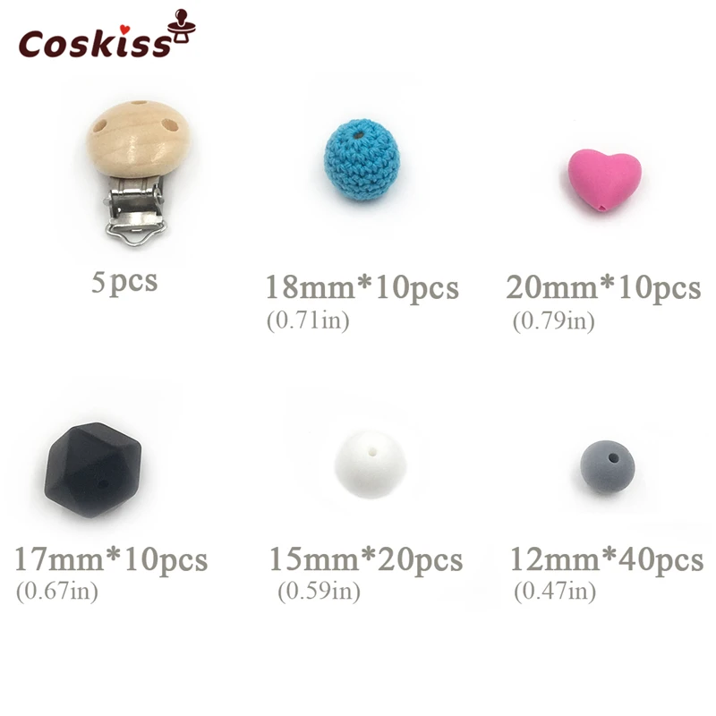 Деревянные бусины для вязания крючком в 2 коробках натуральные круглые