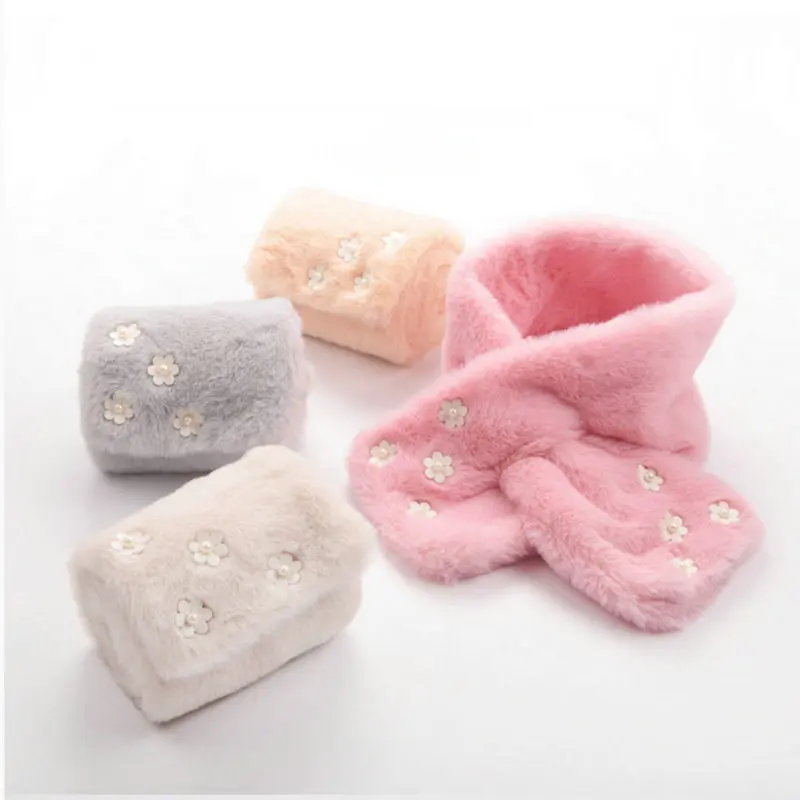 [La MaxPa] новый зимний детский модный шарф из хлопка Детский плюшевый с рисунком