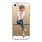 Новый брендовый Модный чехол, прозрачный чехол для Iphone 5 5S SE 6 6S X XS, мягкий силиконовый чехол для Iphone 7 8 Plus