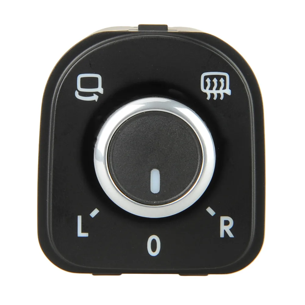 1 шт. хромированное боковое зеркало с регулируемым переключателем для Jetta MK5 Golf MK6