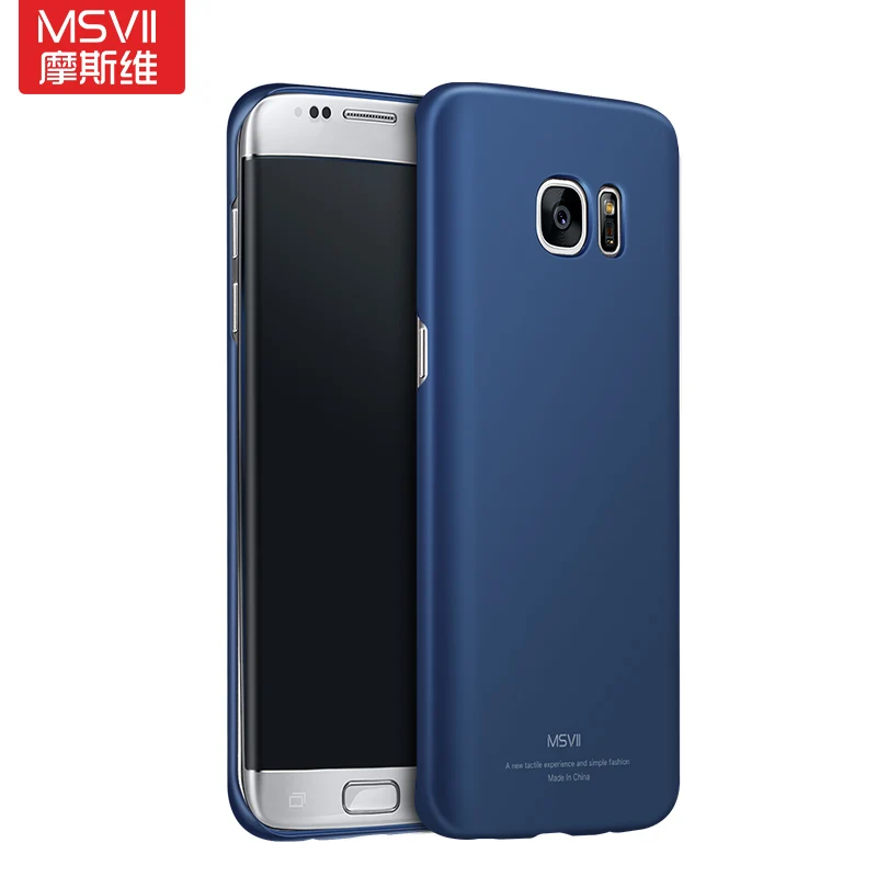 Для samsung Galaxy S7 чехол Msvii матовый чехол для samsung Galaxy S7 Edge Чехол Жесткий PC чехол для samsung S7 S 7 Edge чехол s