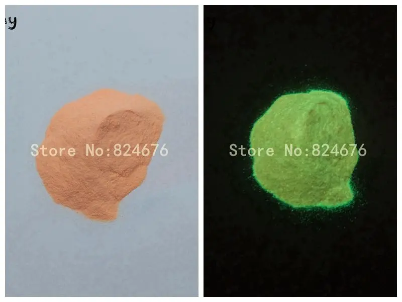 11 Orange 50 г/пакет светящиеся ногтей Блеск люминофорный порошок пигмент флуоресцентный эффект светятся в темноте ногтей блеск украшения светящийся порошок - Цвет: 11 Orange