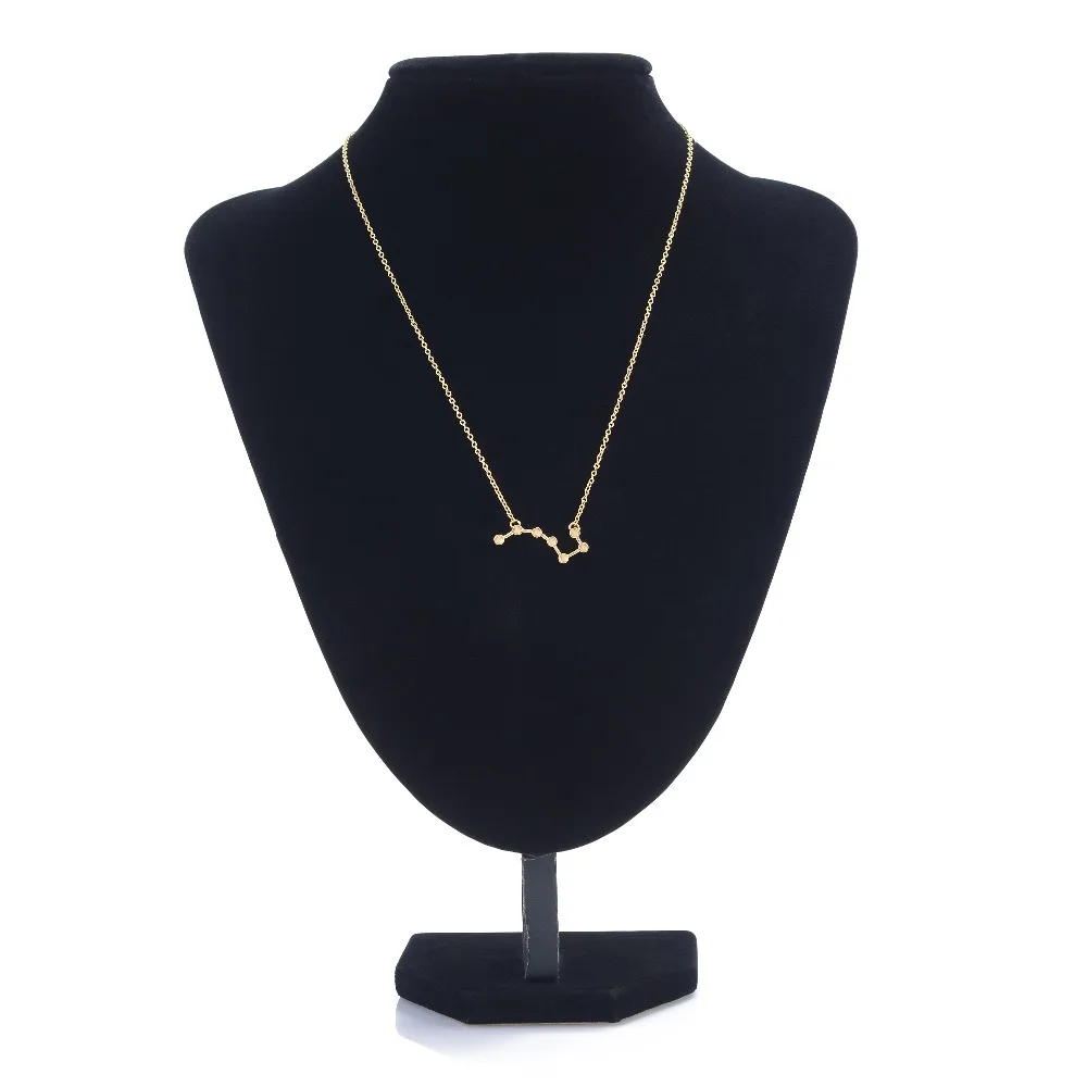 Модное женское ожерелье yiustar золотистое крупное украшение простое желтое XL164|fashion