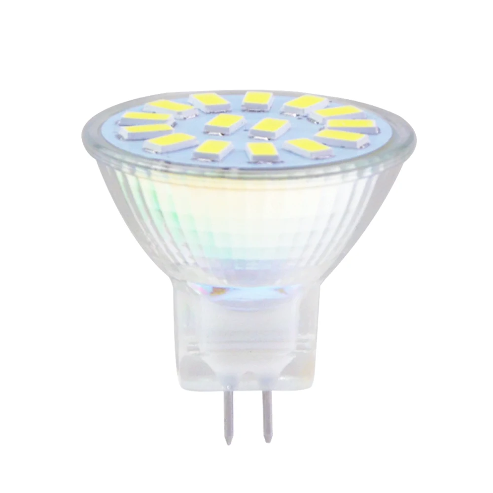 Светодиодная лампа MR11 GU4 6 шт./лот 10-30 в пост. Тока 2 Вт 3 5 5730SMD | Лампы и освещение