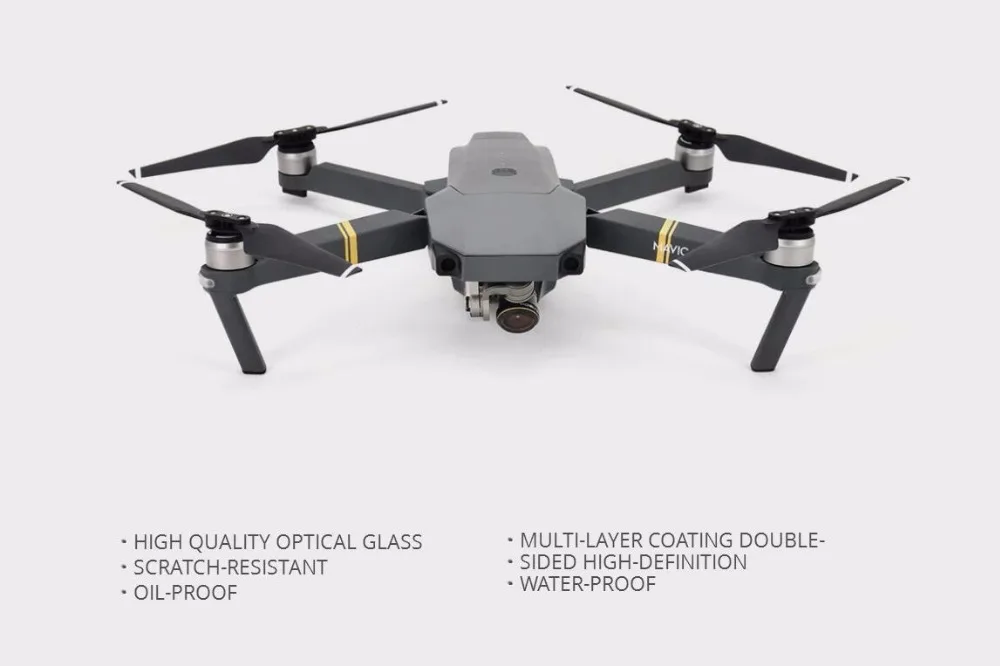 PGYTECH дополнительно DJI MAVIC PRO фильтр CPL UV ND4 ND8 ND16 аксессуары Mavic Pro фильтр объектива камеры