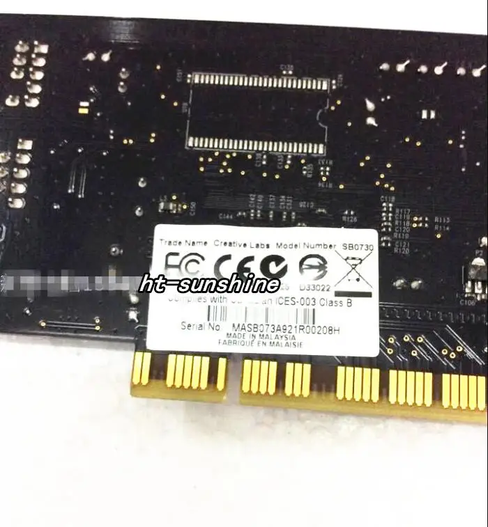 Звуковая карта Creative Labs SB0730 X Fi Xtreme Gamer звуковая PCI с низким профилем|Звуковые карты|