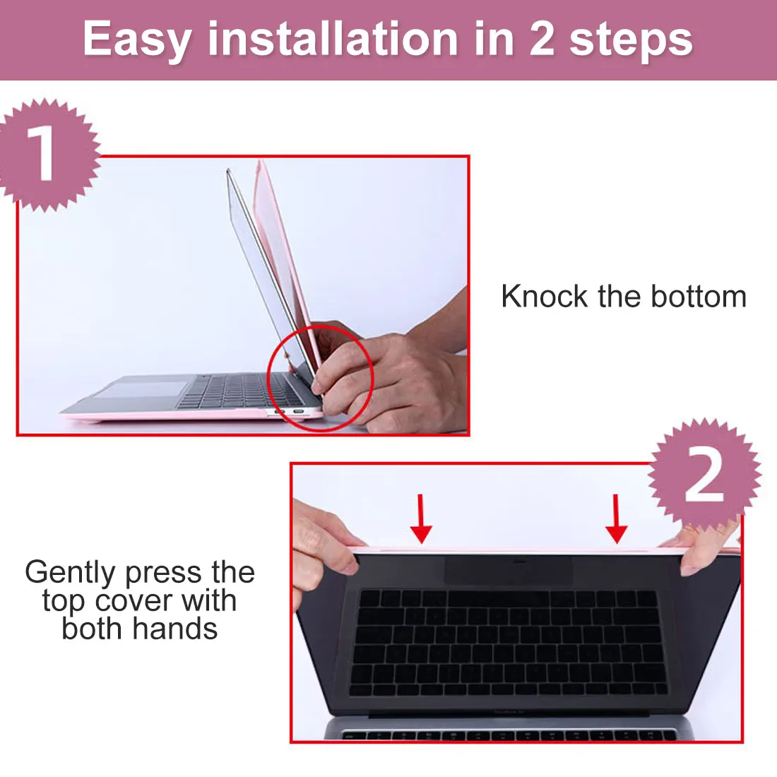 Водонепроницаемый чехол кристально прозрачный для ноутбука MacBook компьютеры и