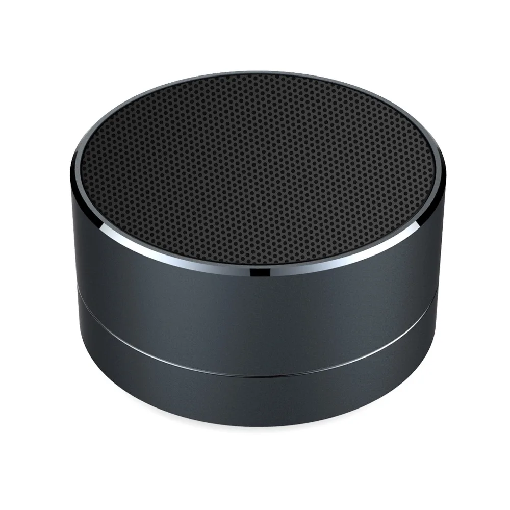 SUOZUN Беспроводные Bluetooth колонки LED металлическая сталь мини портативный динамик