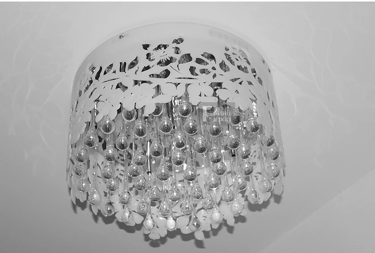 

Fashion Brief Ceiling Light Crystal Living Room Lights Bedroom Lamp Lighting