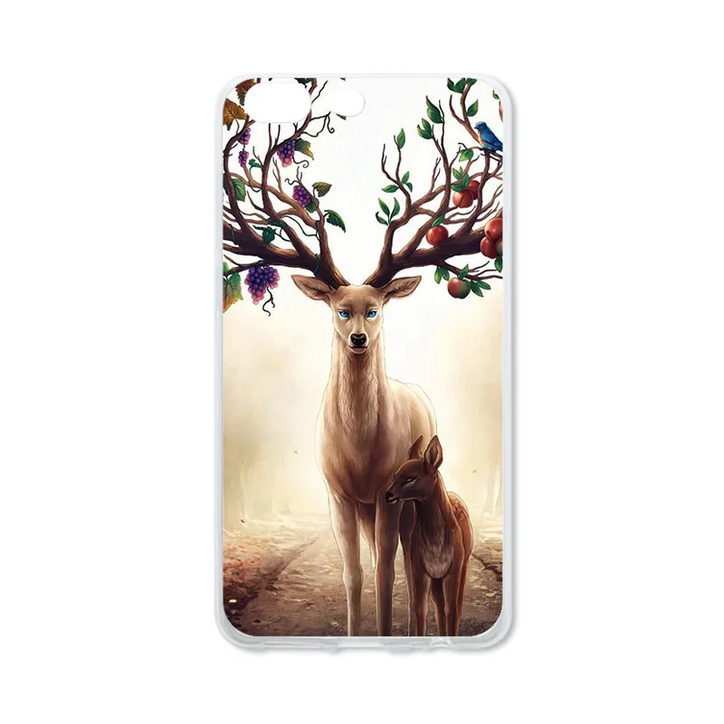 T076 Bolomboy чехол с рисунком для Leagoo T5C, чехол, мягкий силиконовый чехол из ТПУ s для Leagoo T5 T 5, чехол с милыми дикими цветами и животными, 5,5 дюймов - Цвет: T076