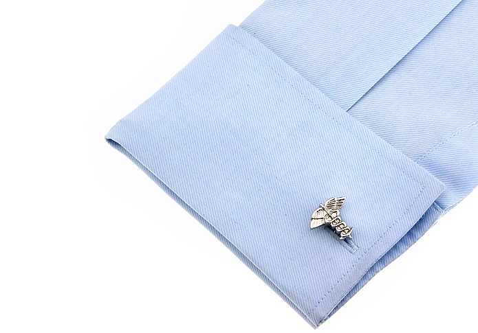 Редкие Необычные серебряные цвета Якорь Дизайн Запонки мужские свадебные