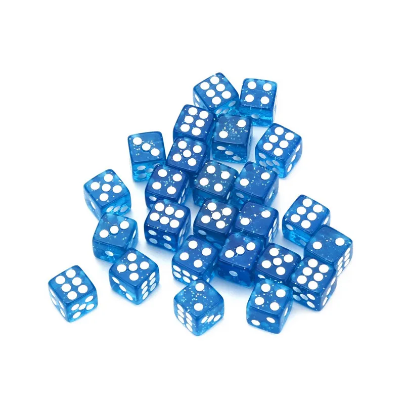 25 шт. цифровой кости вечерние набор Игральный костей для игры многогранные D30