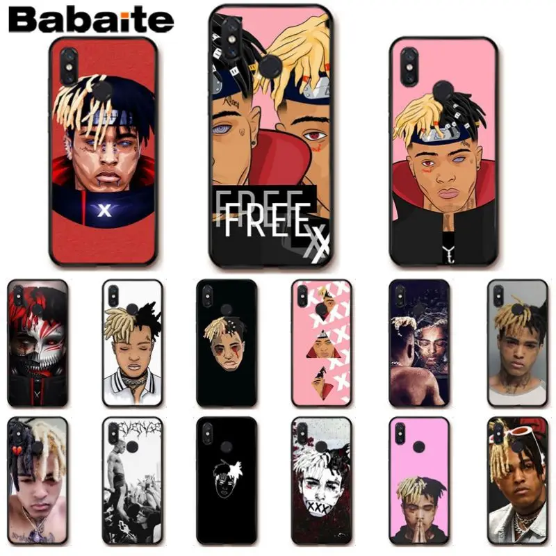 Мягкий силиконовый чехол Babaite XXXTentacion для xiaomi mi 8se 6 mi8lite note2 note3 mix2 max2 max3|Бамперы| |
