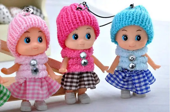 8 см мини клетчатая юбка путающая кукольная Подвеска для рождественской елки