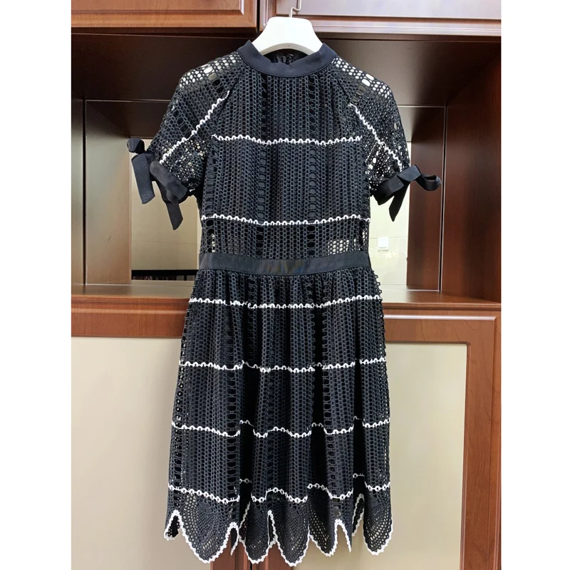 2019 летнее новое черное кружевное мини платье женские сексуальные прозрачные