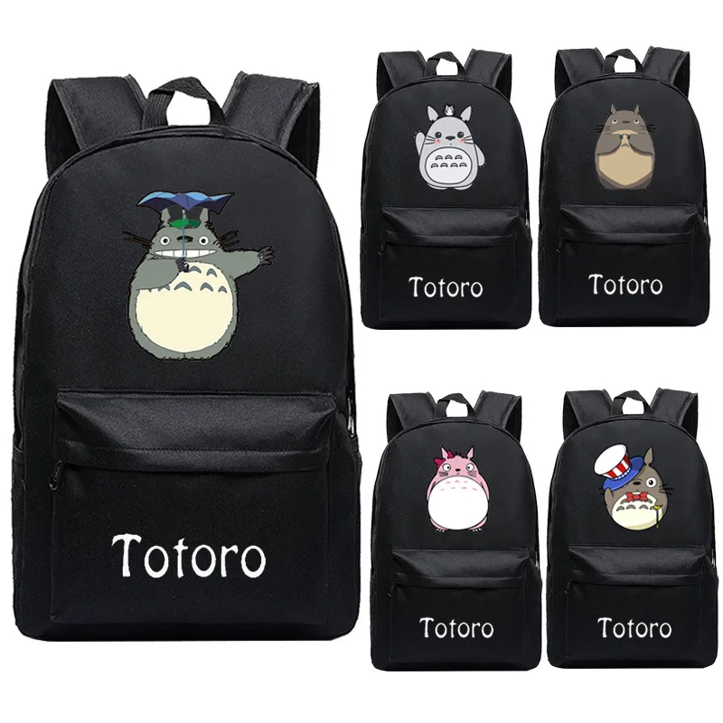 Холщовые рюкзаки Tonari no Totoro My Neighbor школьный ранец для студентов мультяшный