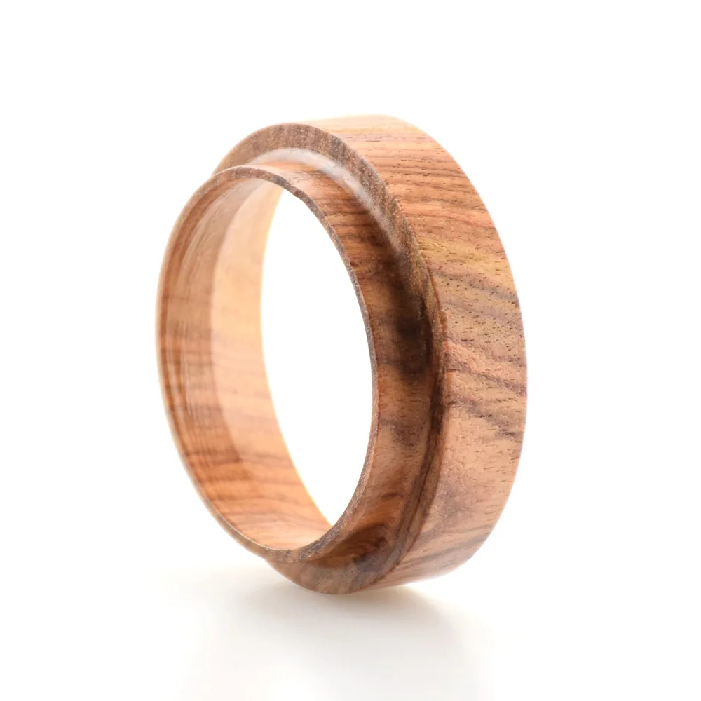Wooden 1 шт. интеллектуальное Дозирующее кольцо из нержавеющей стали 58 мм для пивоварения, кофейного порошка, эспрессо, бариста, инструмент для вскрытия воронки, портафильтр - Цвет: Wooden