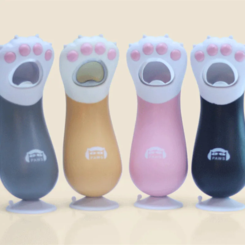 Hot10pcs Creative cute cat paw opener cartoon hand personalized beer bottle kitchen gadget | Дом и сад