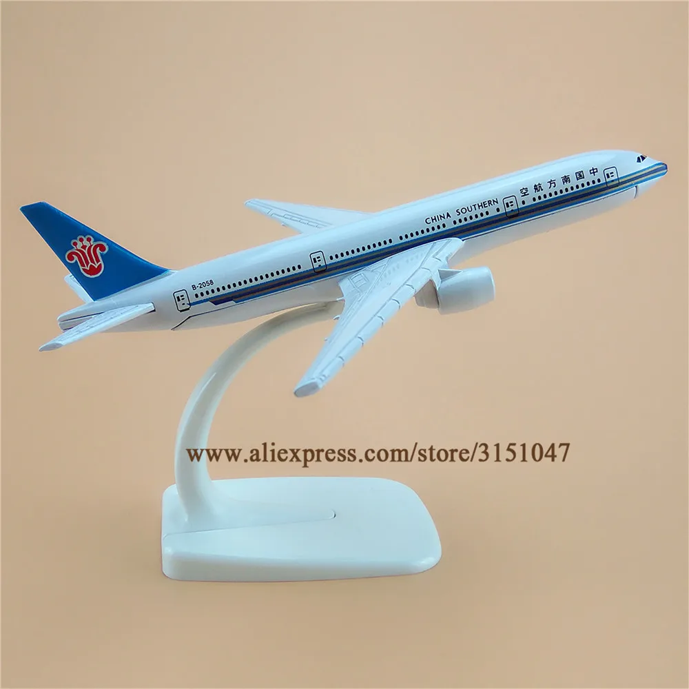 Модель самолета China South B777 Airlines из металлического сплава модель на юге Боинга 777