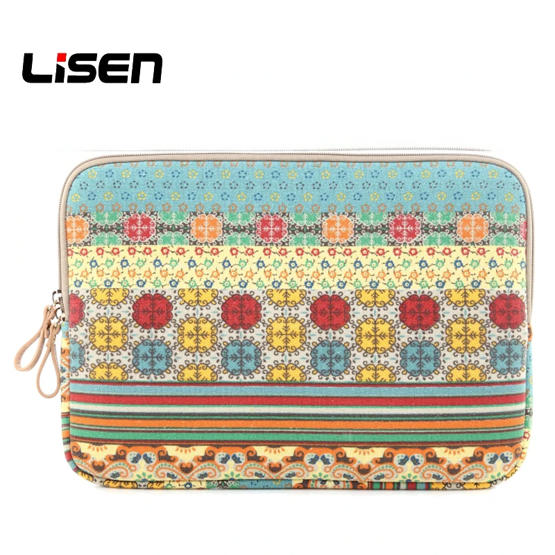 New Bohemian Women Ultrabook Notebook Laptop Sleeve Bag Hand Cover for Samsung Lenovo Yoga Macbook 10&quot 12&quot 13&quot 14&quot 15&quot |