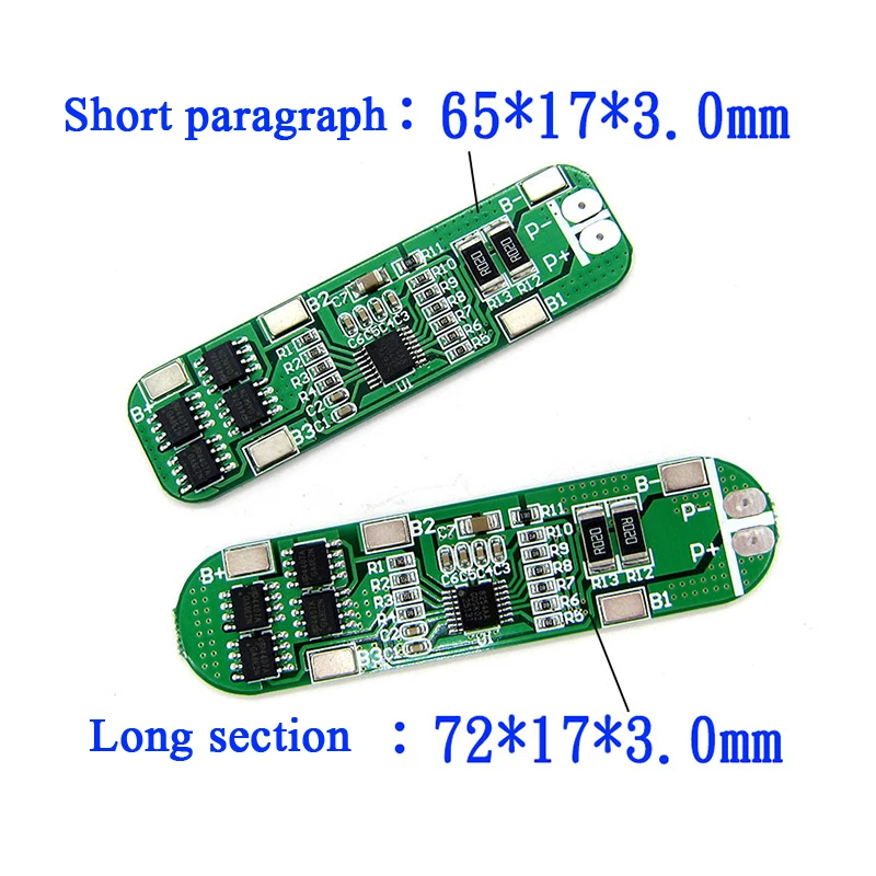 AIYIMA 2Pcs 4S 14.8V 12A Li-ion Lithium Battery BMS 18650 Charger Protection Board Module 16.8V Overcharge Over Short Circuit |