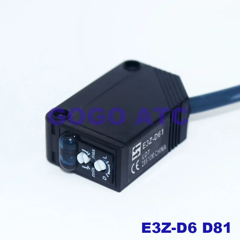 Фотоэлектрический индукционный датчик отражения D81 с регулируемым постоянным