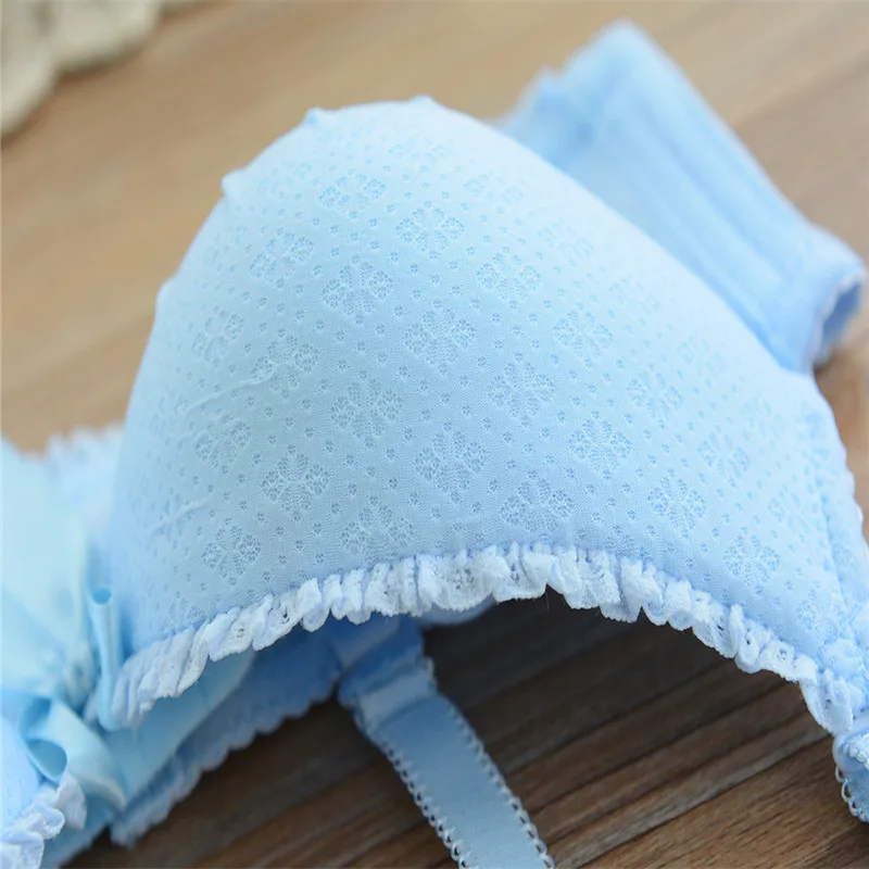 Комплект с бюстгальтером для девочек подростков бюстгальтер без косточек