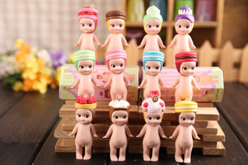 8 см Kawaii Macarons десерт Sonny Angel экшн фигурка куклы оригинальные украшения игрушки