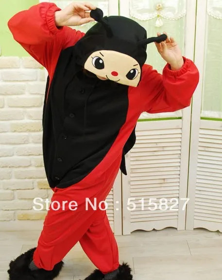 Новинка Пижама унисекс с изображением животных семи звезд божья коровка для