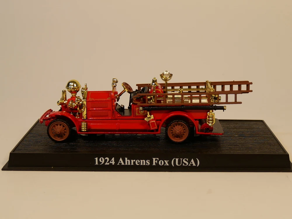 1:64 США пожарная машина Ahrens Fox 1924 литый под давлением mdel автомобиль|Наземный