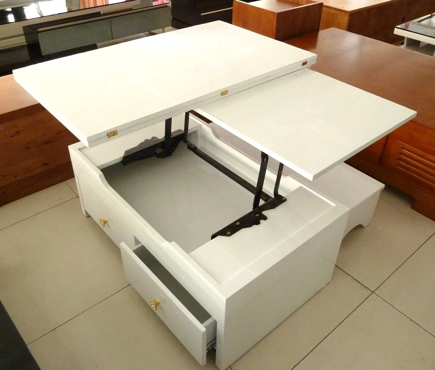 Лифт и надавите медленно для мебели из нержавеющой стали Кофе стол механизм с