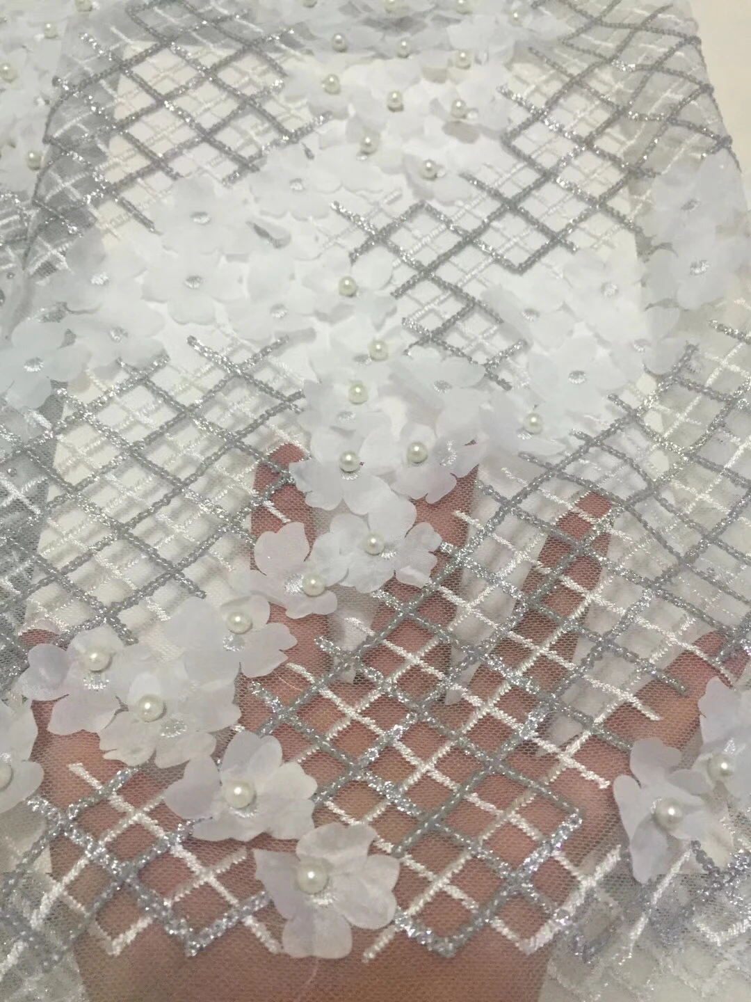 Розовый 2018 последние сетки нигерийские кружева ткани Высокое качество тюль