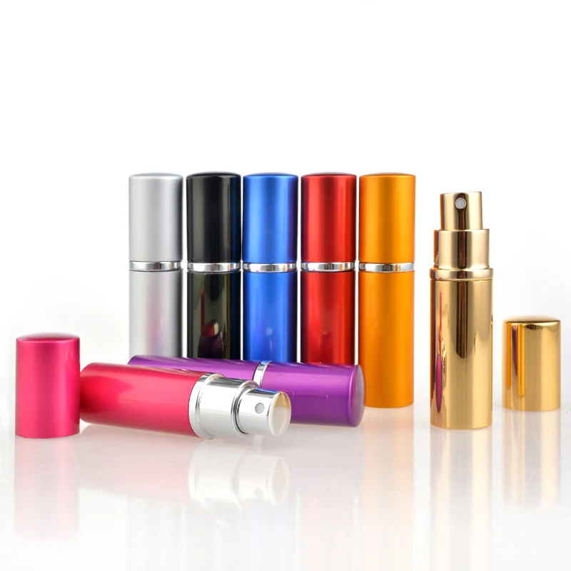 10ml Refillable Portable Mini Perfume Bottle Atomizer Spray Traveler Aluminum Empty Parfum | Красота и здоровье