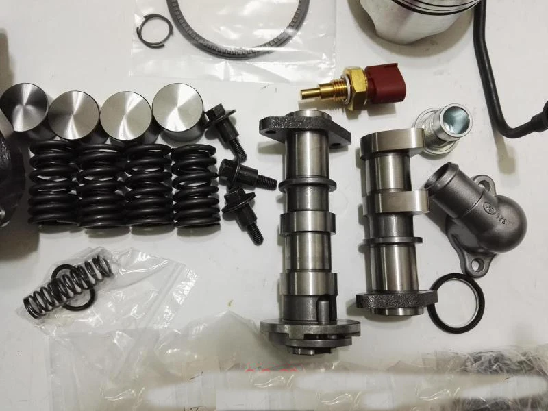 Головка цилиндра двигателя мотоцикла Loncin CR6 YF300 KLX250 KLX300 в сборе с клапанами
